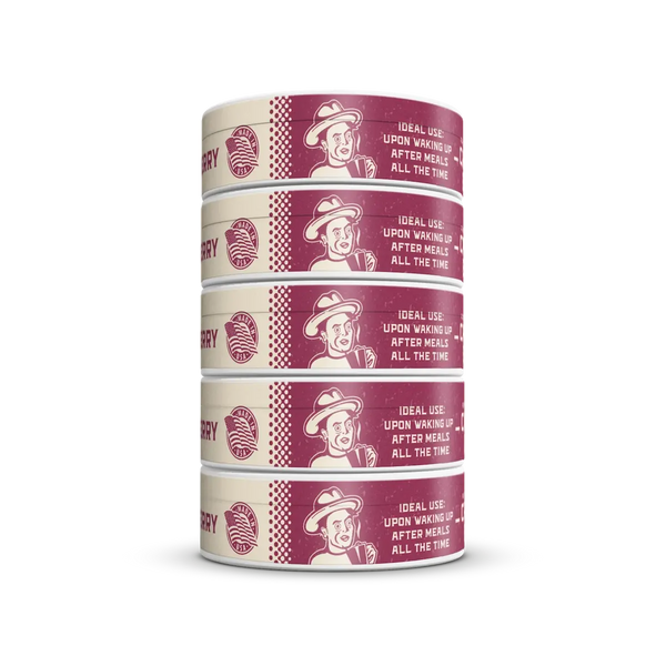 Black Cherry Caffeine Pouches