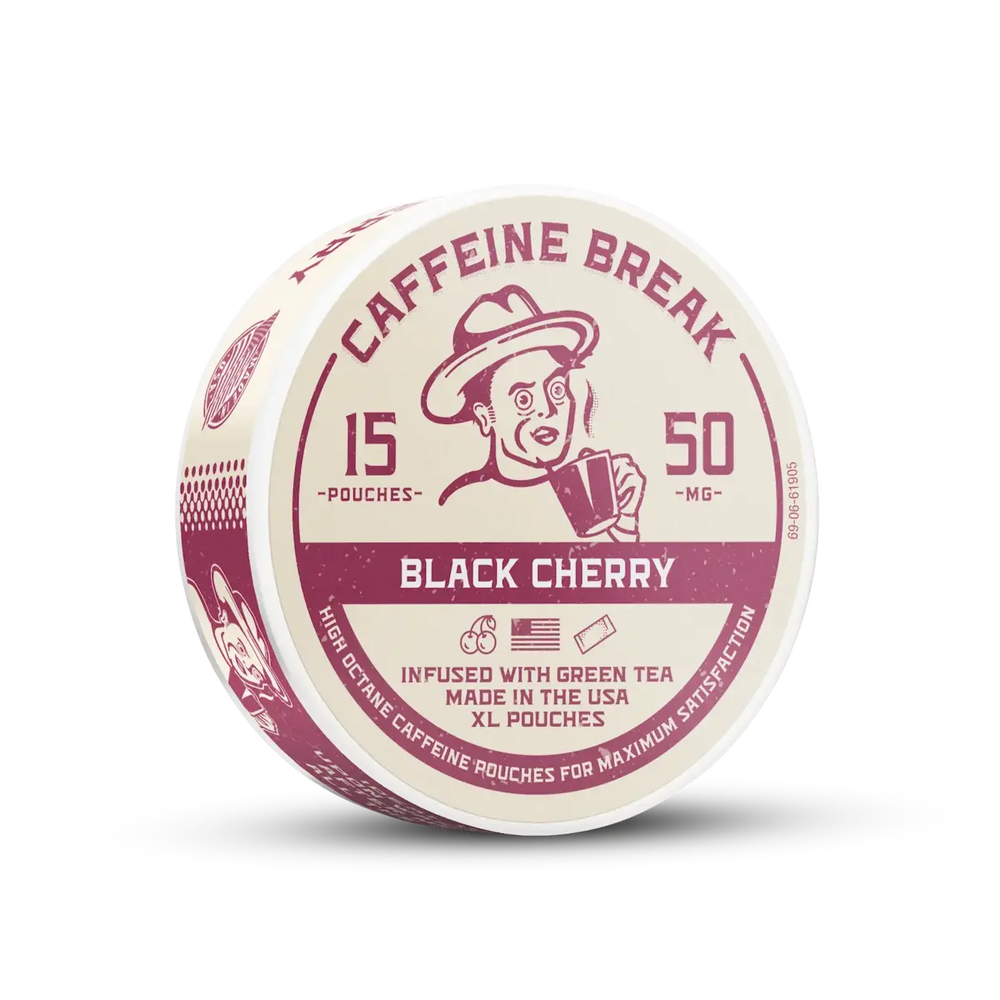 Black Cherry Caffeine Pouches