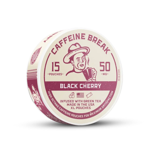 Black Cherry Caffeine Pouches