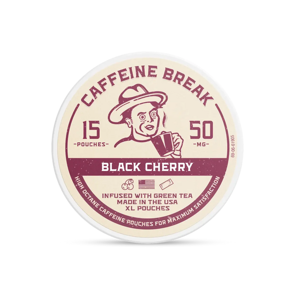 Black Cherry Caffeine Pouches