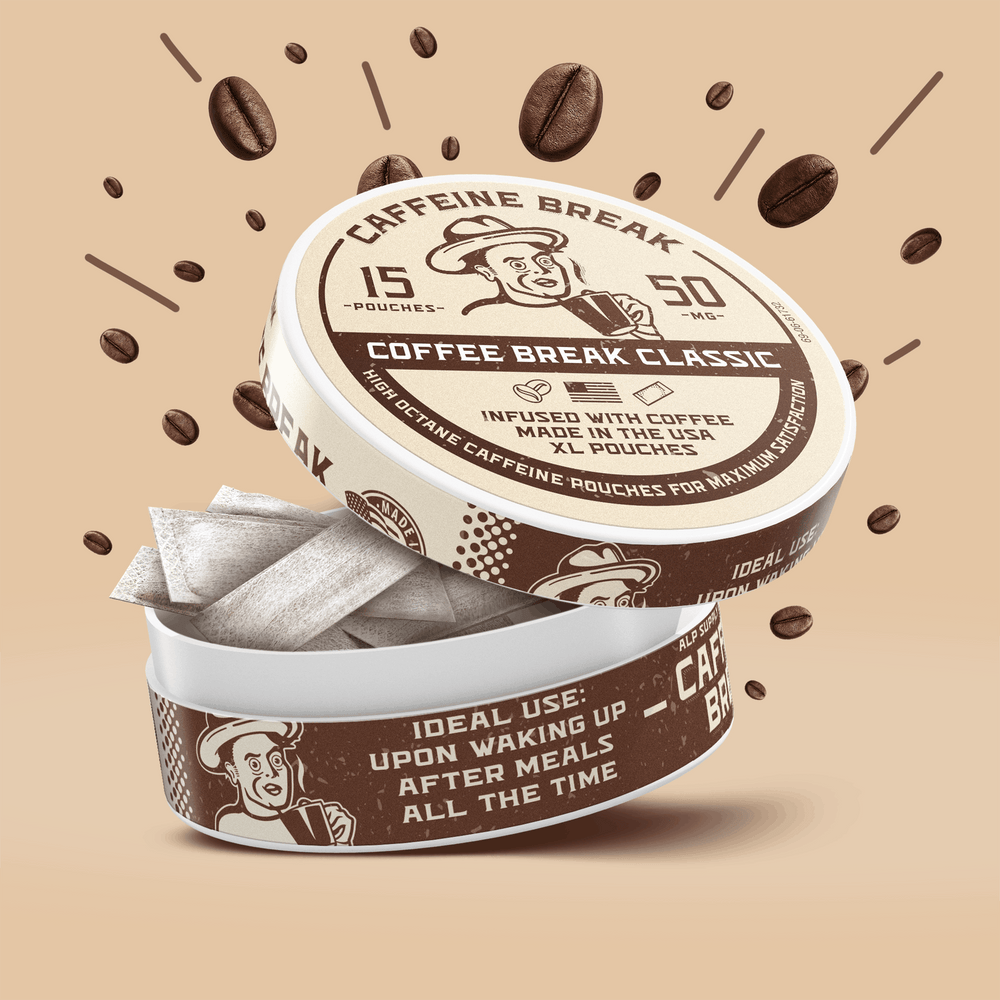 Coffee Break Classic Caffeine Pouches