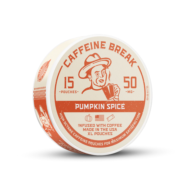 Pumpkin Spice Caffeine Pouches
