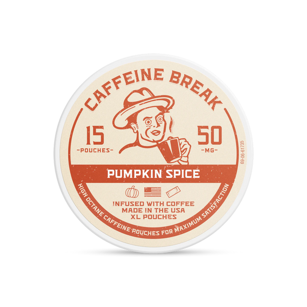 Pumpkin Spice Caffeine Pouches