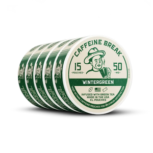 Wintergreen Caffeine Pouches