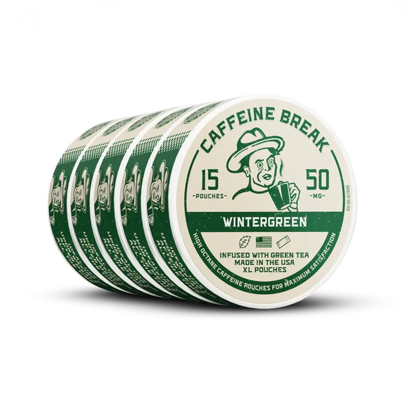 Wintergreen Caffeine Pouches