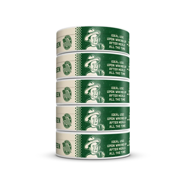 Wintergreen Caffeine Pouches