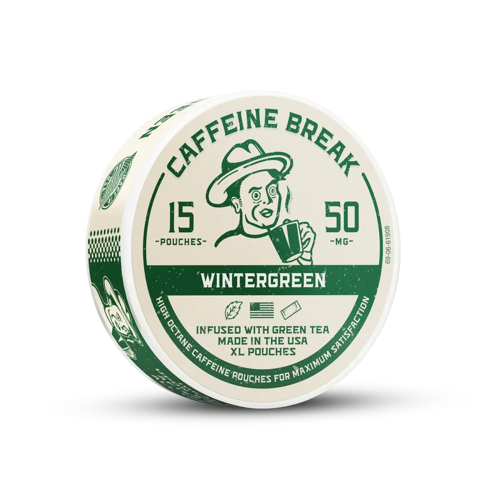 Wintergreen Caffeine Pouches