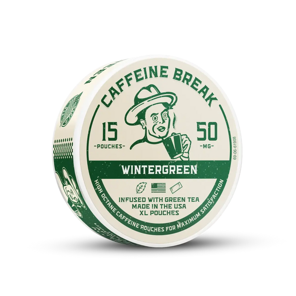 Wintergreen Caffeine Pouches