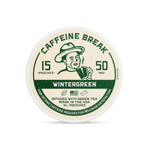 Wintergreen Caffeine Pouches