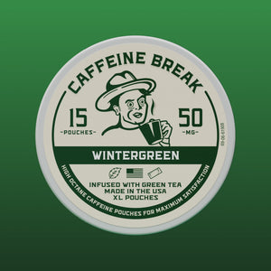 Wintergreen Caffeine Pouches